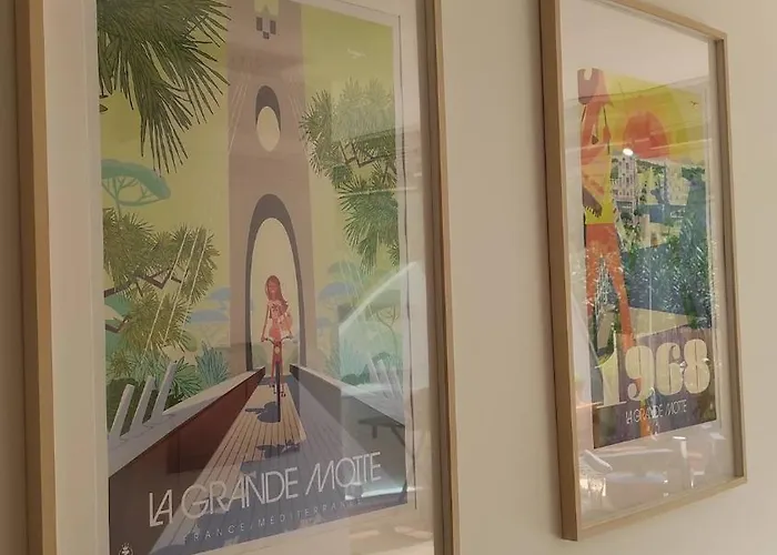 Apartamento T2 Avec Piscine, Terrasse & A Pied La Grande-Motte