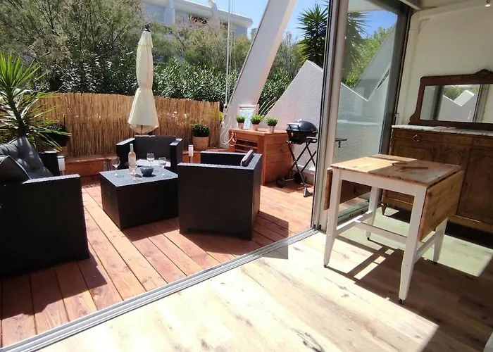 Lejlighed T2 Avec Piscine, Terrasse & A Pied *